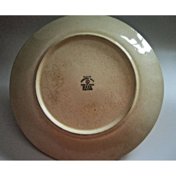 VTG Maruhon Ware SHAMROCK Clover CHINA Serving PLATE Handle Hand Painted Japan - Picture 5 of 8